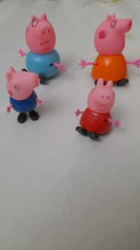 Vendo conjunto de bonecos da série Pepa Pig