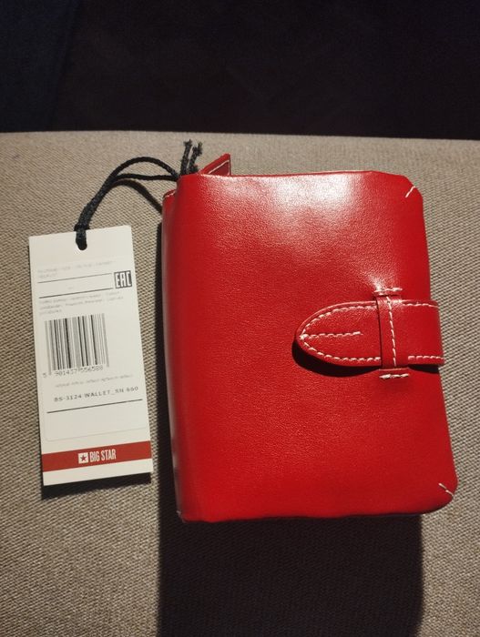 Portfel skórzany i marynarka  Big Star