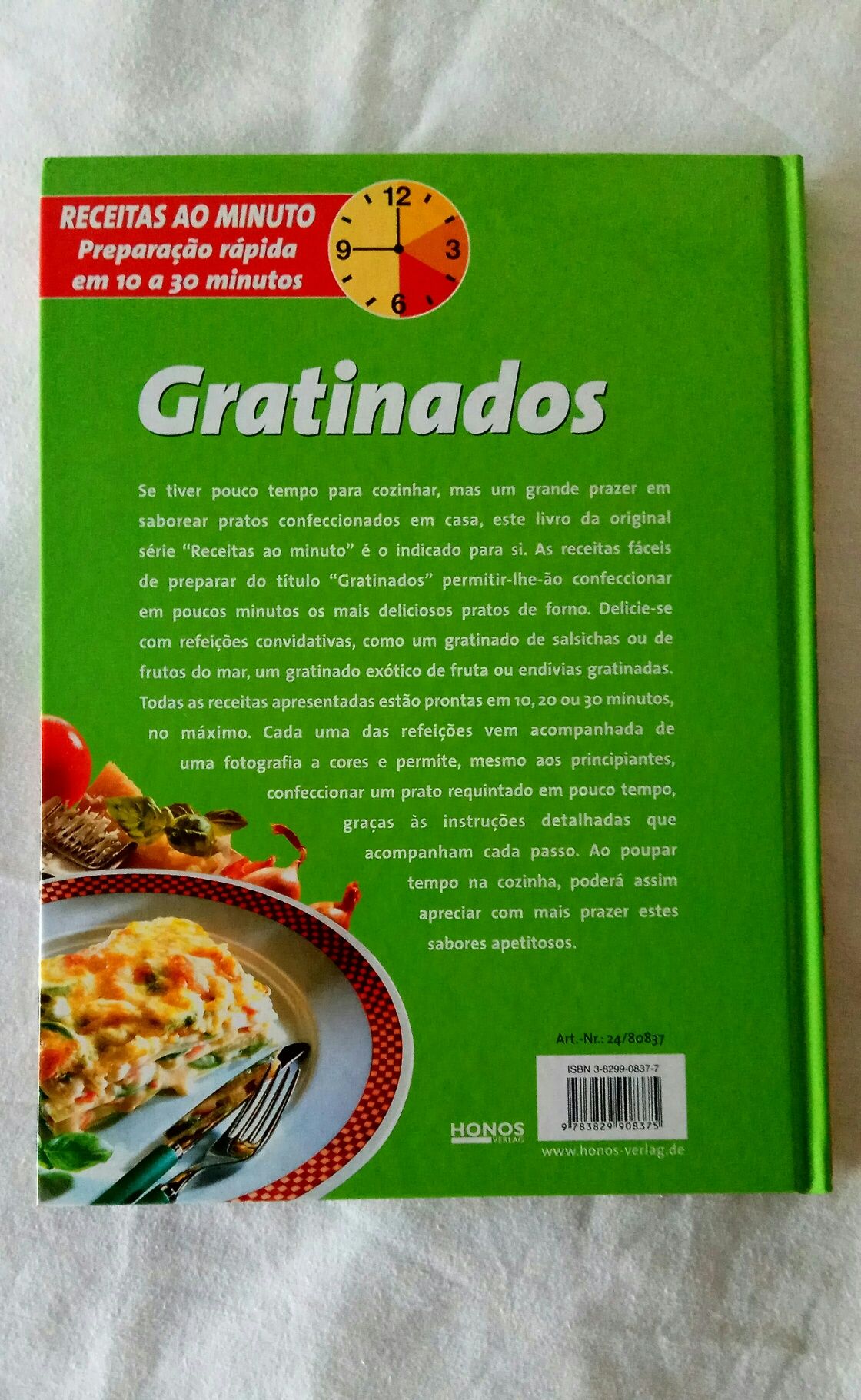 Gratinados. Receitas ao Minuto