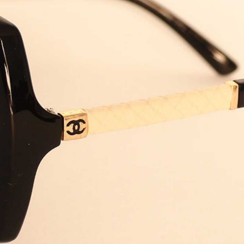 Очки Chanel 9110 C7 BLACK-WHITE - Магазин брендовых очков