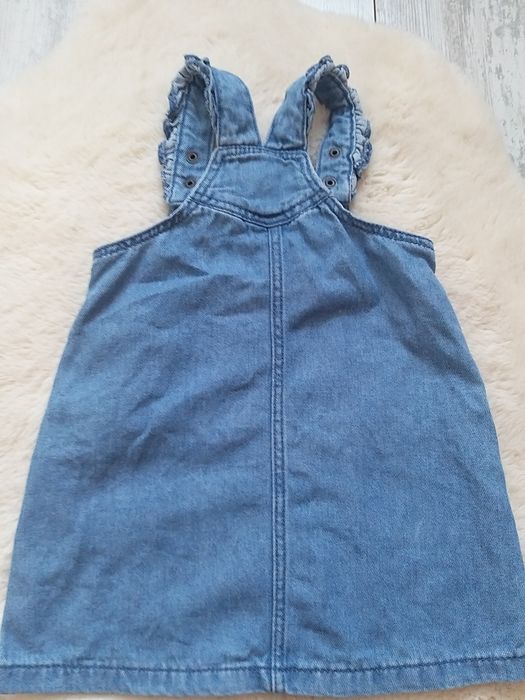 Nowa spódniczka ogrodniczka jeans dziecięca