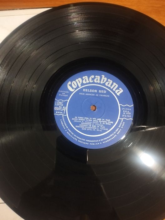 Disco de vinil LP Nelson Ned - Deus abençoe as crianças'