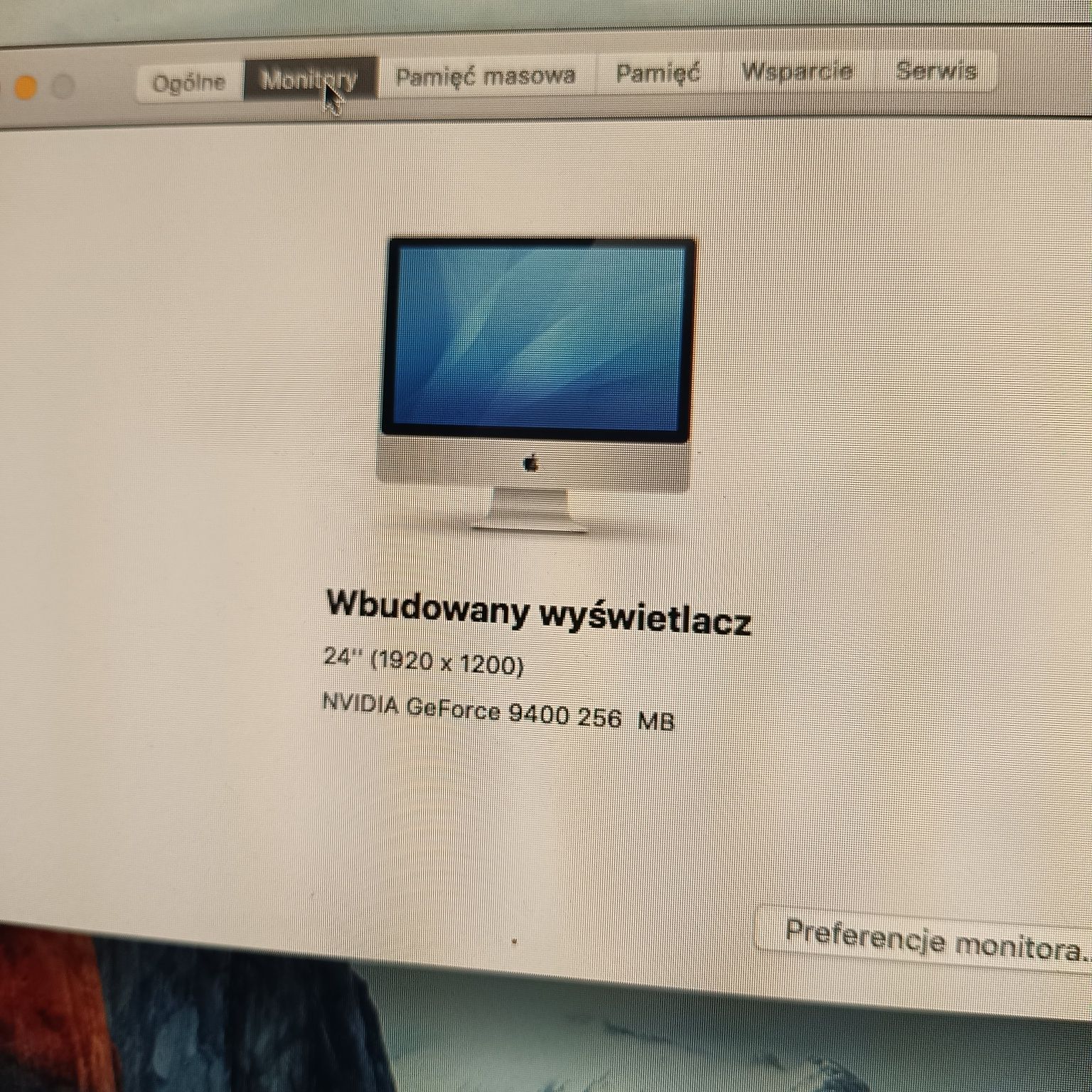 Komputer IMac Apple 24" 2009r.