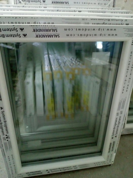 Sprzedam okno pcv nowe wys 113 szer 86 uchylno - rozwierne. TANIO .