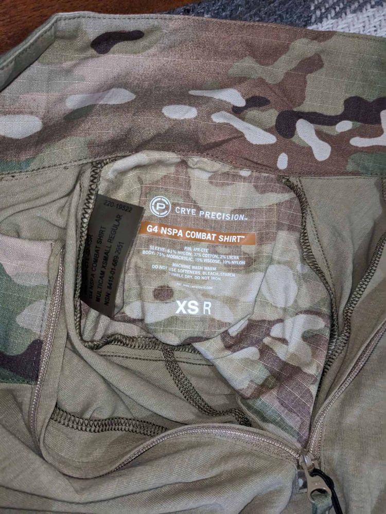 Бойова сорочка Crye Precision G4 Combat Shirt Multicam (XS/R)