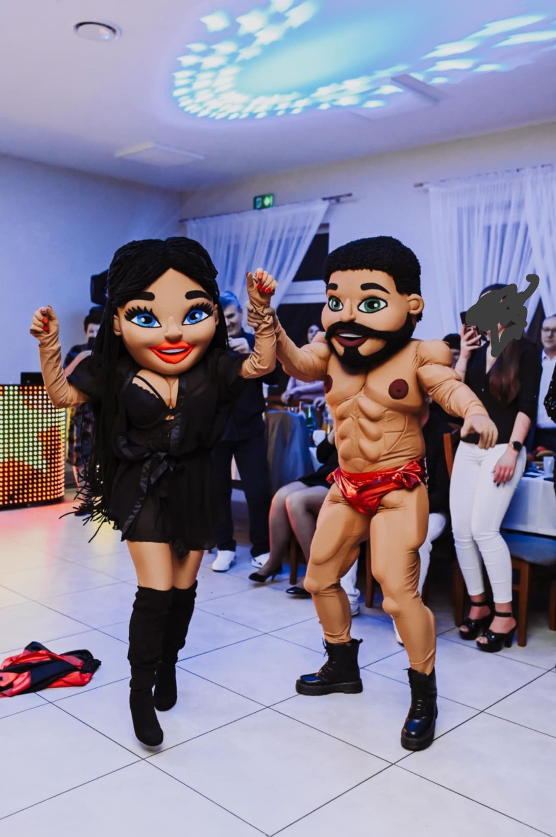 Żywe maskotki Pablo i Tereska Maskotki 18 +
