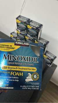 Minoxidil kirkland 9.70 € na compra da caixa com 6