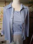 Jasnoniebieski komplet; rozmiar L; Collection; vintage