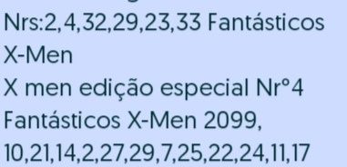 Fantásticos X-Men_19 revistas