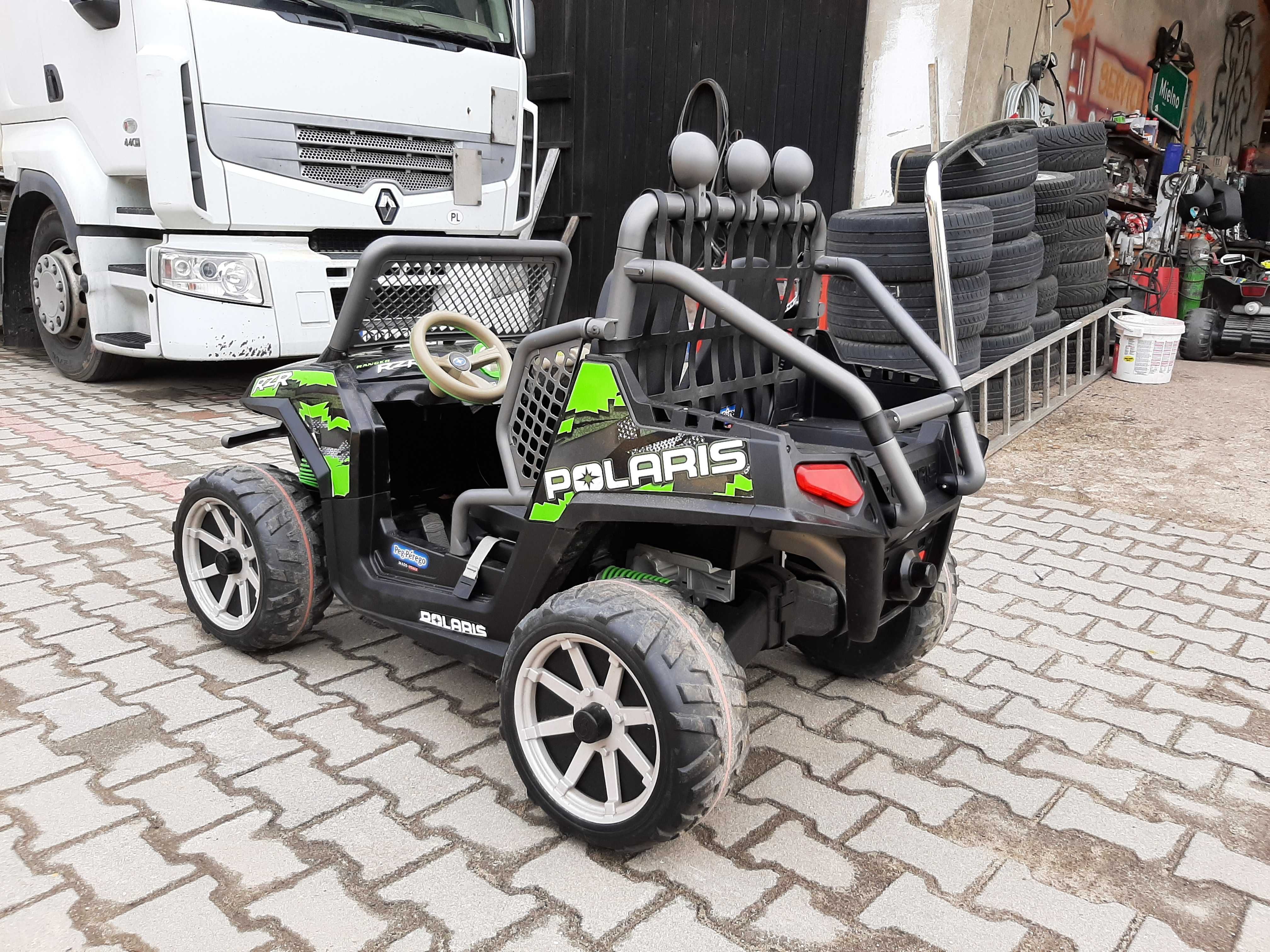 Baggy baggi polaris RZR peg perego 24v autko dla dziecka