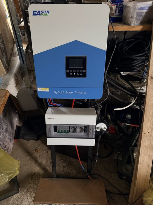 Система безперебійного живлення на основі інвертор гібридний