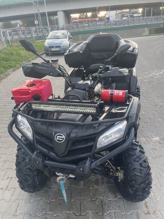 Quad CF MOTO 520 L 2019 r. bogate wyposażenie rej. ciągnik rolniczy