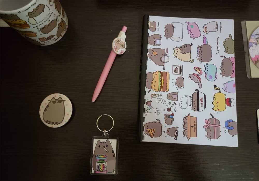 Подарунковий бокс Pusheen • Набір кіт Пушин • Pusheen cat