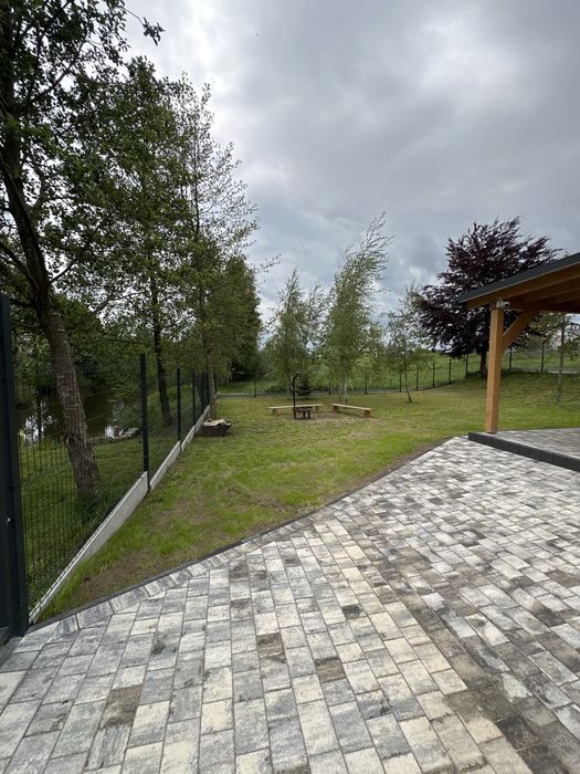 Domek 12 osob balia jacuzzi i staw na wyłączność Kaszuby Gowidlino