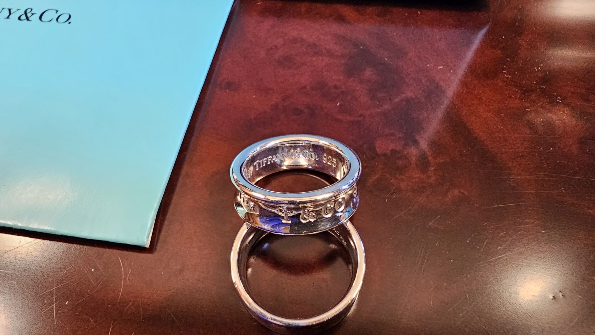 "Tiffany & co." обручки кольца срібло 925