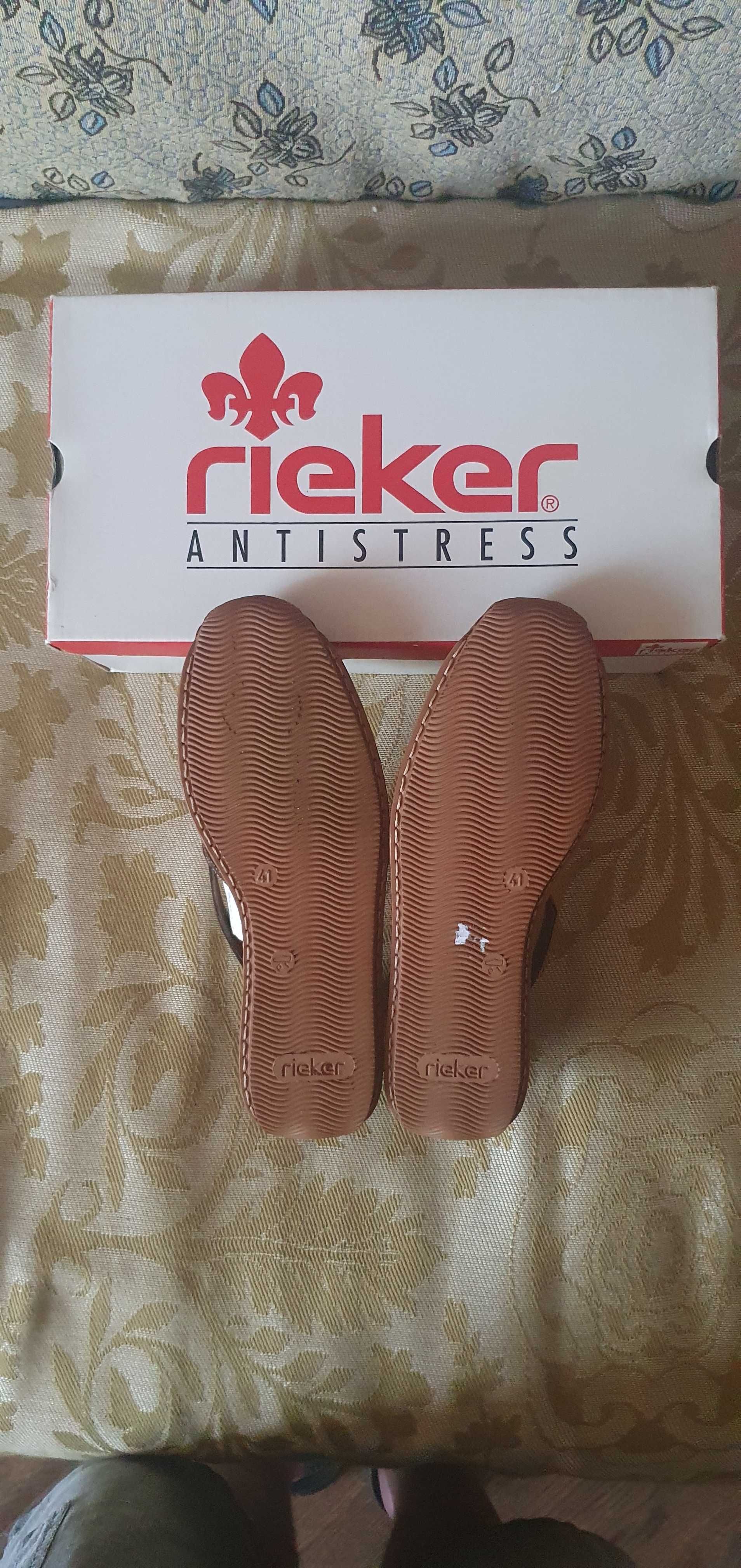Продам абсолютно новые женские босоножки Rieker 41 размер (коричневые)