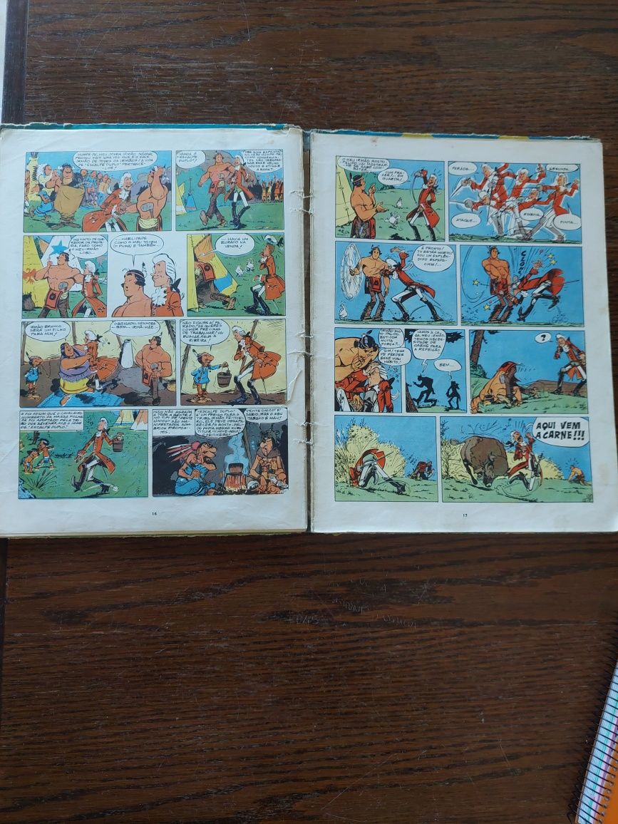 Livro de banda desenhada-Humpá-pá(Goscinny e Uderzo) Edição de 1965