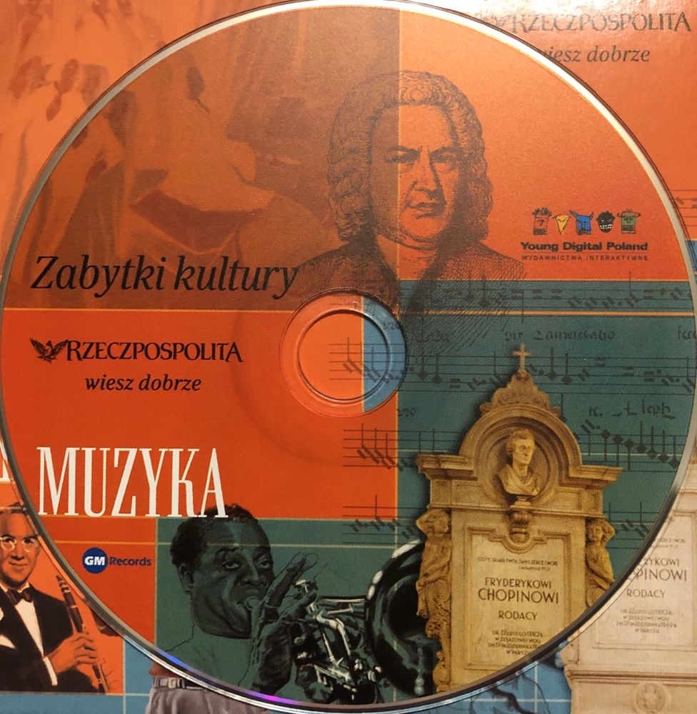 Zabytki kultury - Muzyka - CD-ROM