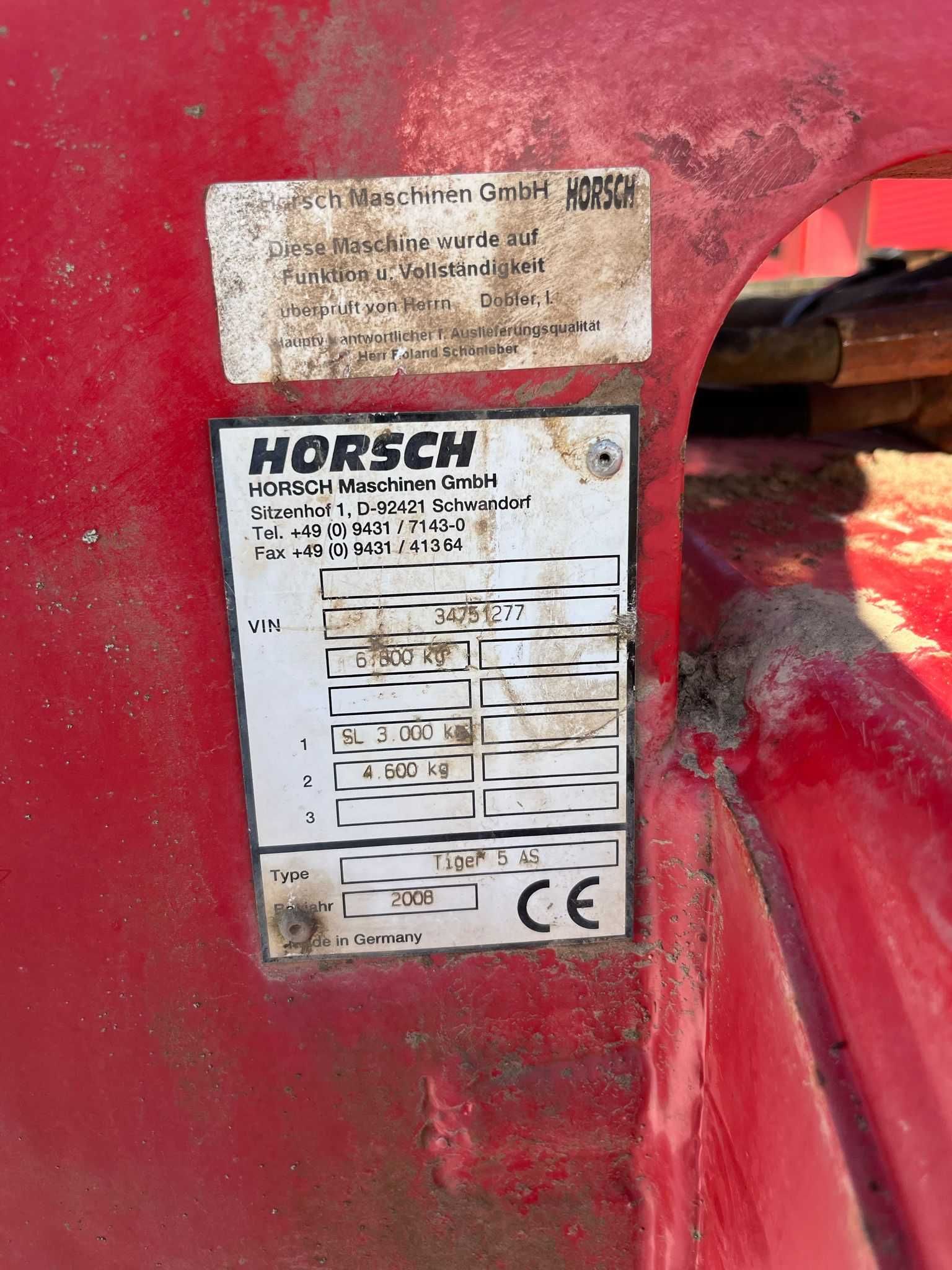 Horsch Tiger 5 AS