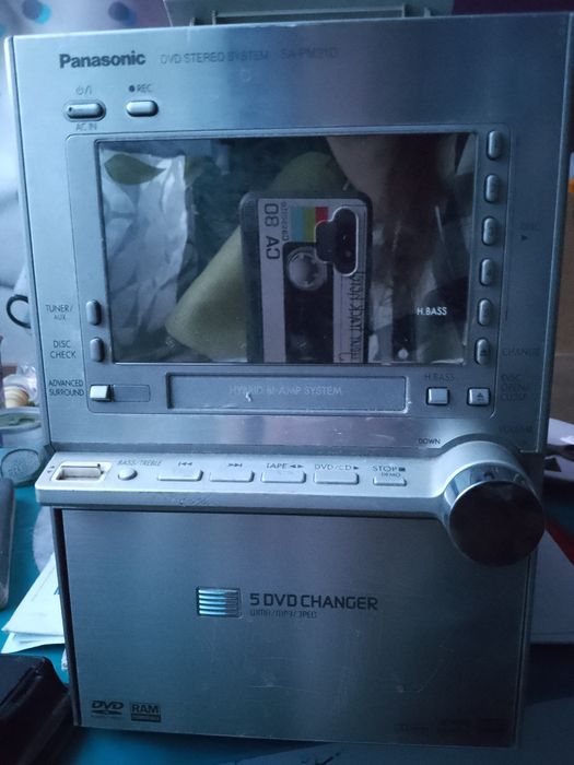 Wieża Panasonic SA-PM91D plus pilot do wierzy Panasonic