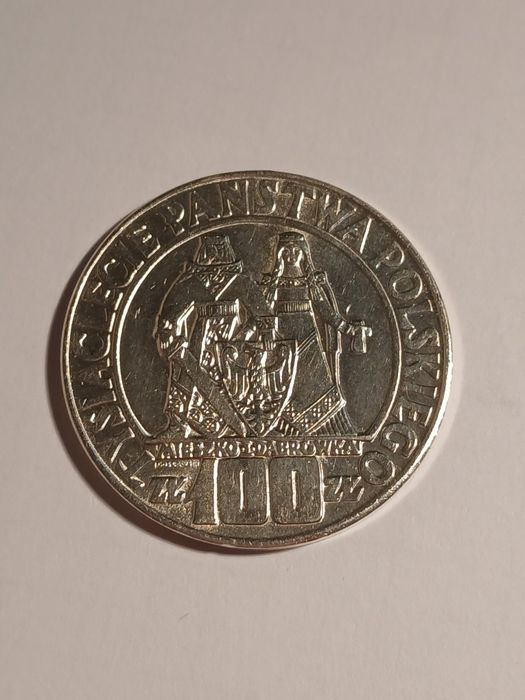 100 złotych Mieszko I Dąbrówka 1966
