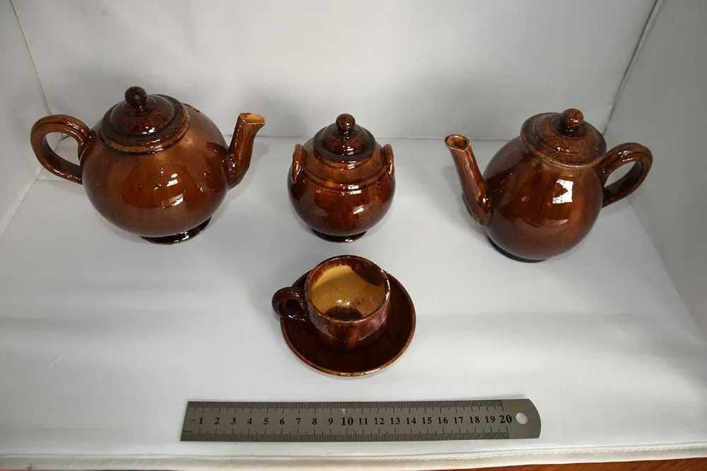 Conjunto de chá muito antigo