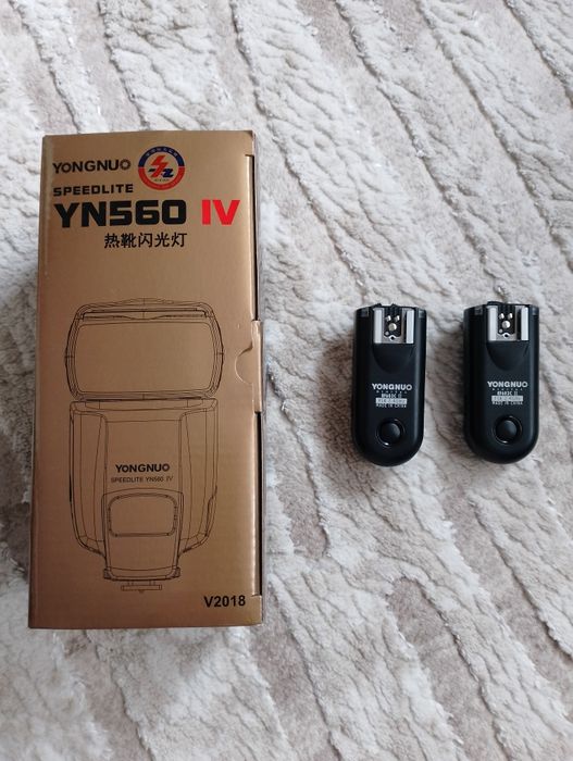 Нова Yongnuo YN-560 IV +два синхронізатора