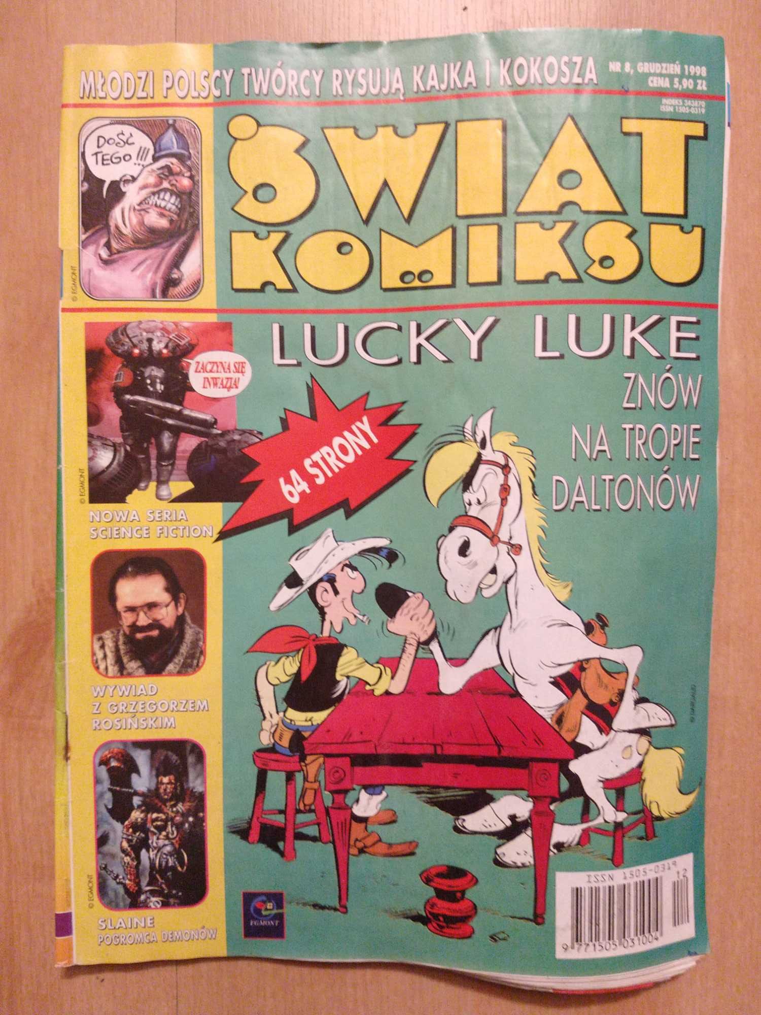 Świat komiksu Kajtek i Koko Christa Sobowtór Goscinny