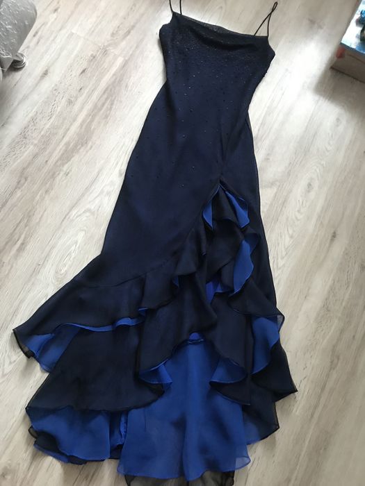 Вечірня шифонова сукня