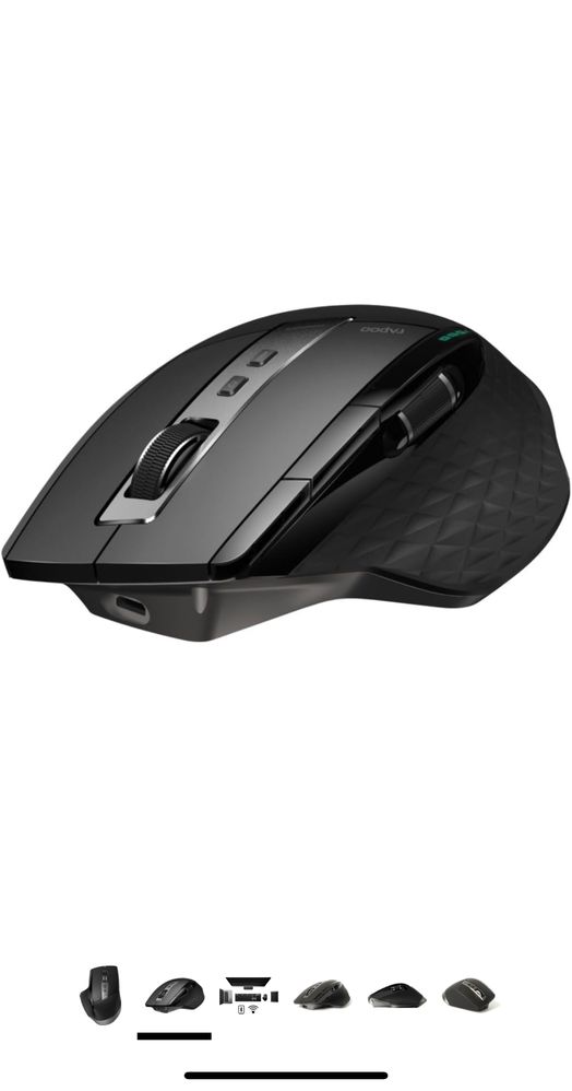 Rapoo MT750S bezprzewodowa mysz mysz 3200 DPI