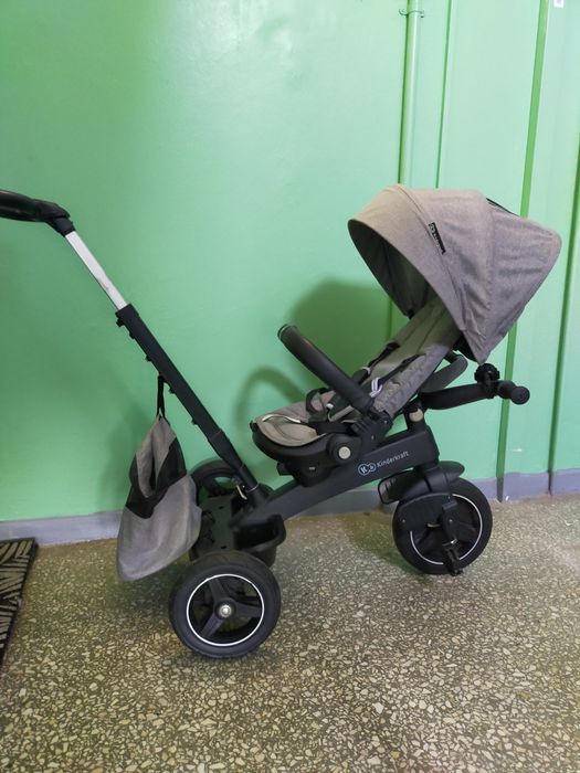Kinder Kraft Rowerek wózek trójkołowy Kinderkraft EasyTwist 5w1