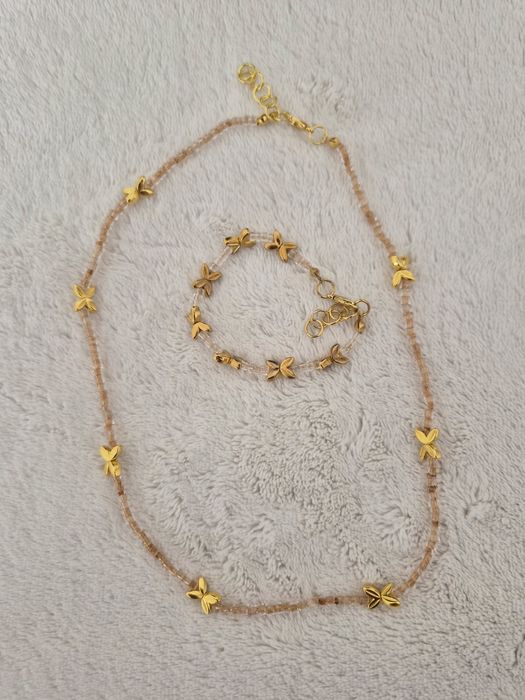 Conjunto pulseira + colar