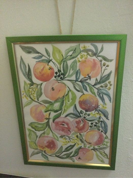 Продам разные акварели и картину из гобелена.
