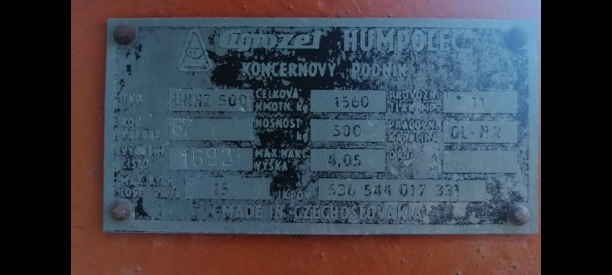 Ładowacz cyklop unhz 500