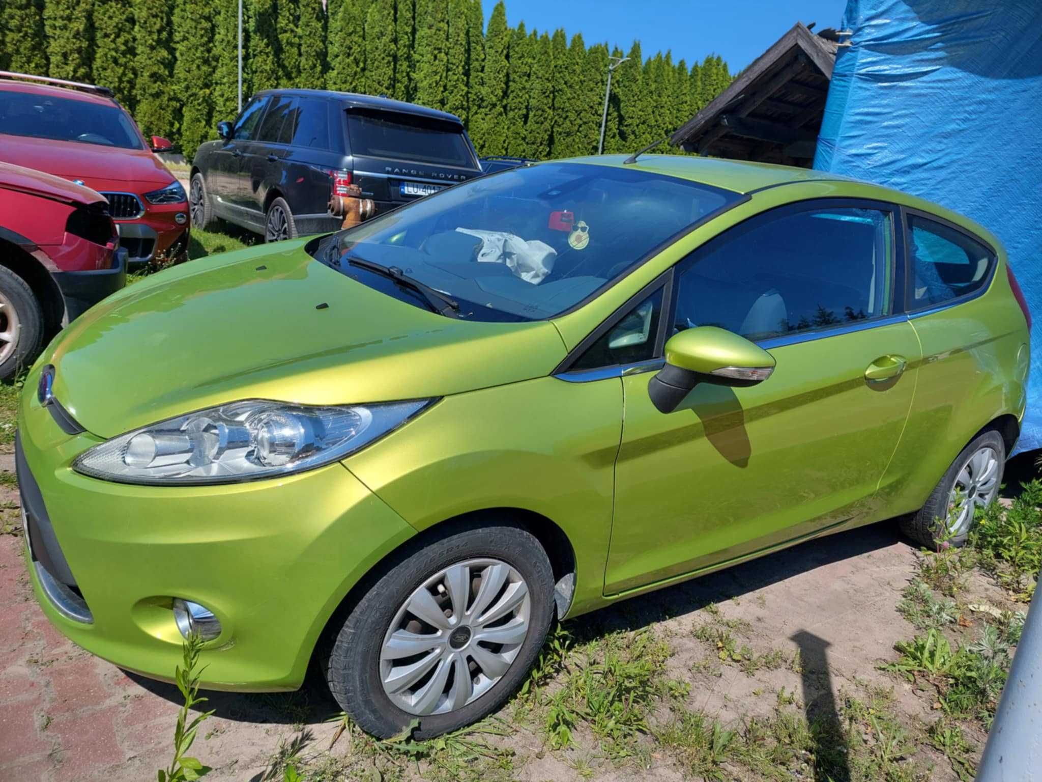 FORD FIESTA mk7 2009r. 1.25 benzyna NA CZĘŚCI LUB CAŁOŚĆ