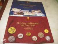 Coleção História dinheiro Portugal – As moedas,O Papel Moeda