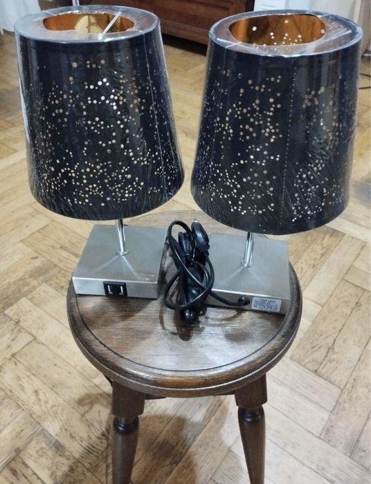 Komplet lampki nocne na dotyk 3 poziomy intensywności z wejsciem USB