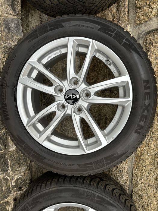 Jantes 16” | 6.5JX16 H2 ET50 (Pneus 205 55 R16)