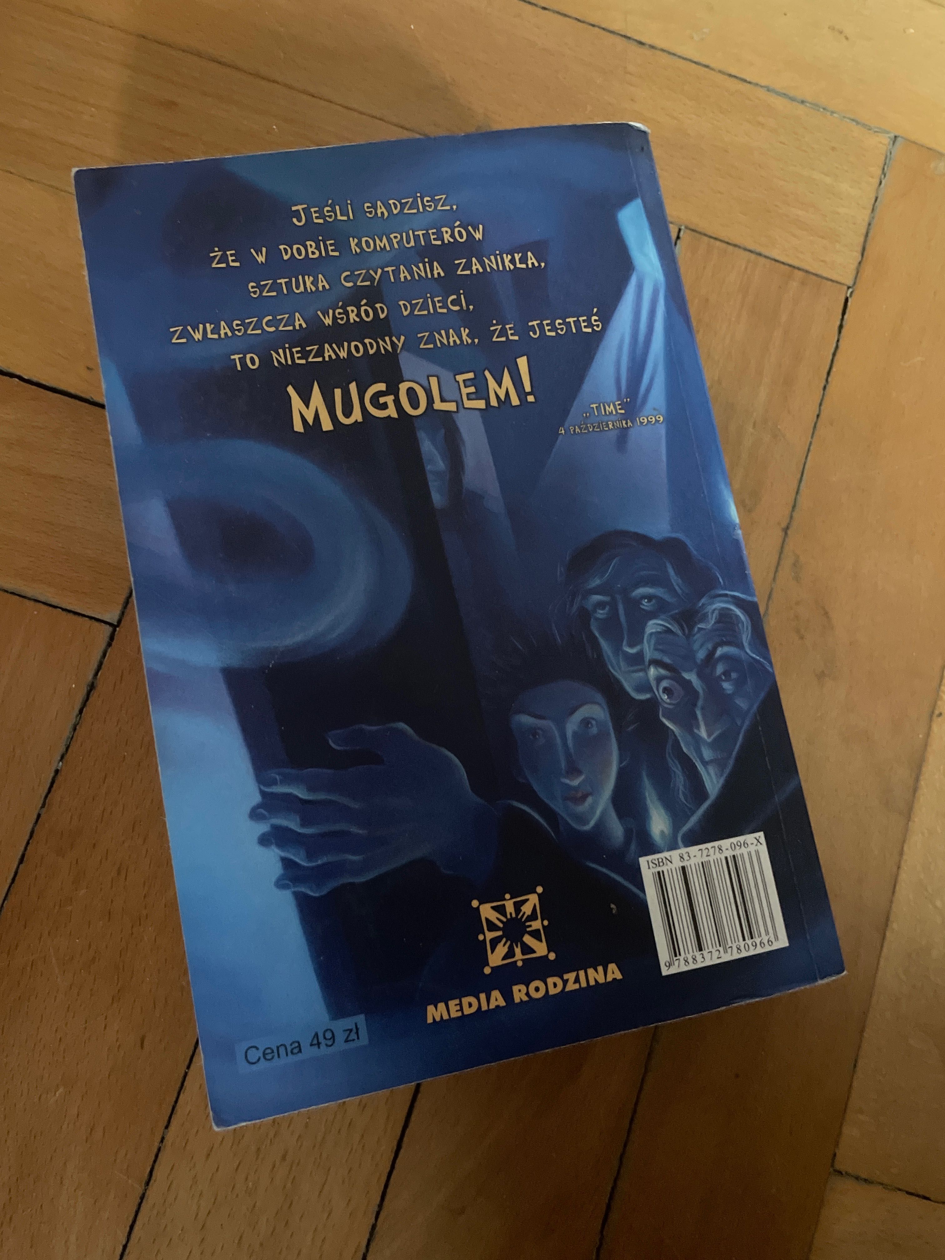 Książka Harry Potter i zakon Feniksa j. K. Rowling z dedykacją wydawcy