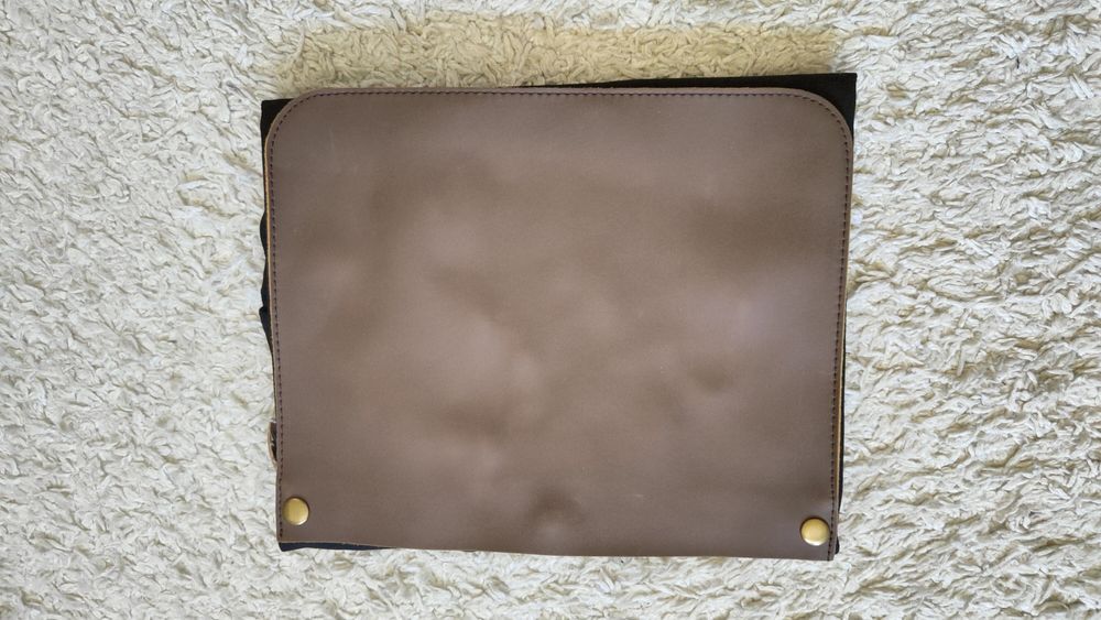 Nowy fartuch kuchenny Eva Solo Tullamore płótno i skóra