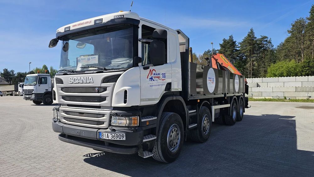 Scania P 410  Scania P 410 Scania P410 Palfinger PK 230001-EH Pierwszy właściciel.