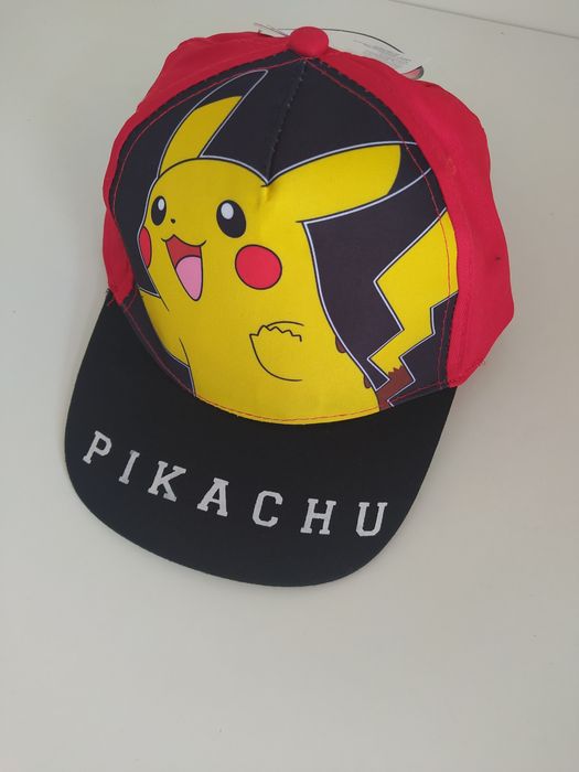 Czapka z daszkiem Pokemon regulacja Pikachu Nintendo