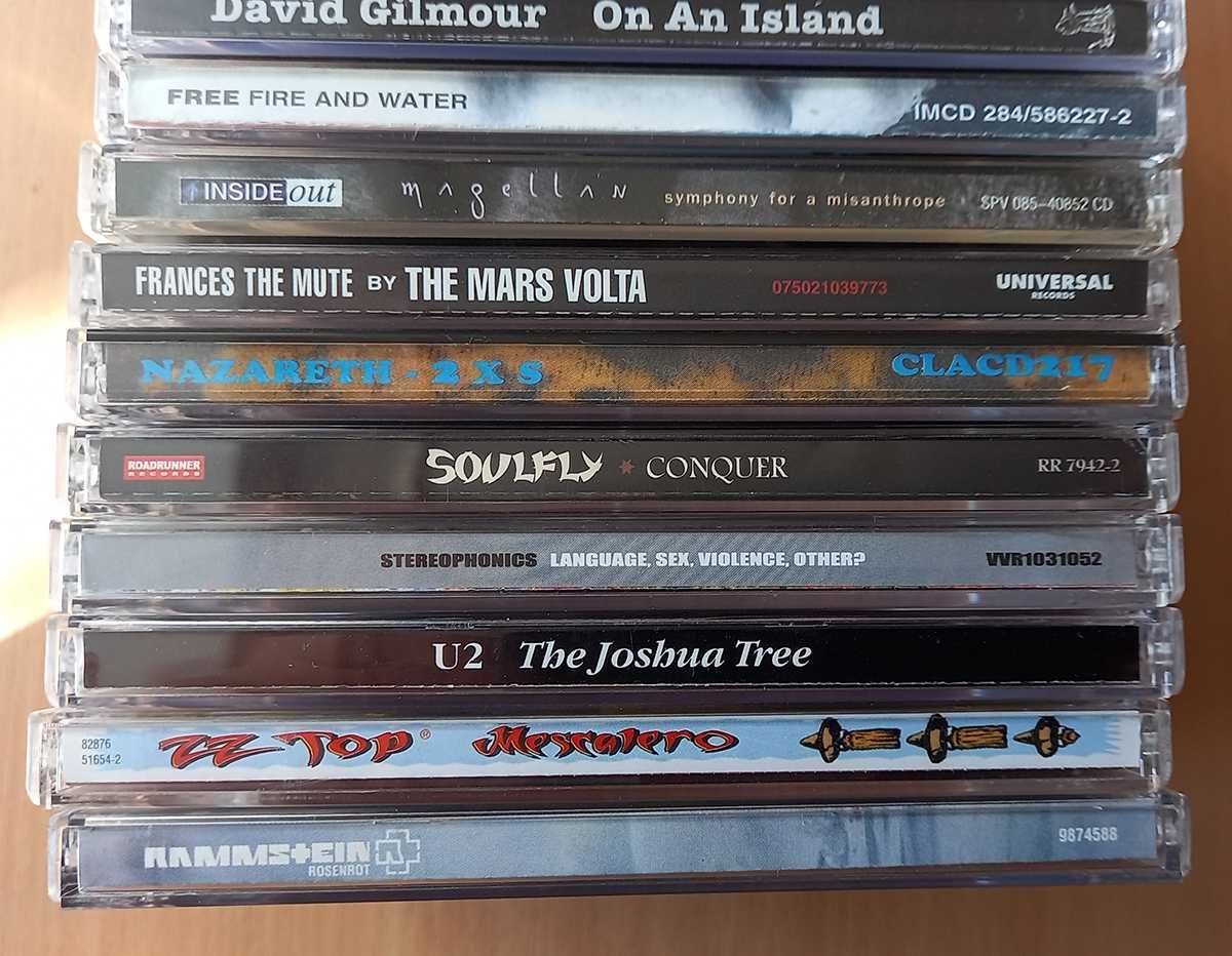 CD коллекция: Ozzy Osbourne, Iommi, Black Sabbath, Nazareth, Rammstein