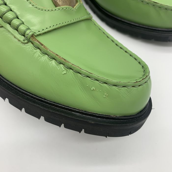 Buty damskie półbuty skórzane zielone Free People rozmiar 38
