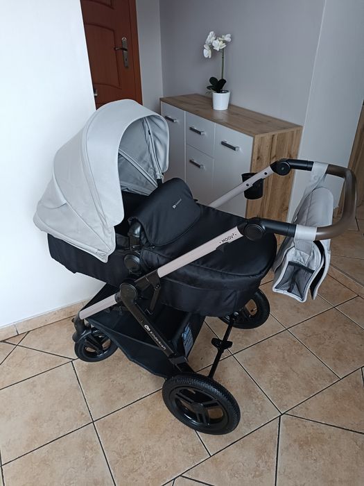 Wózek Kinderkraft MOOV² AIR 4w1 baza ISOFIX