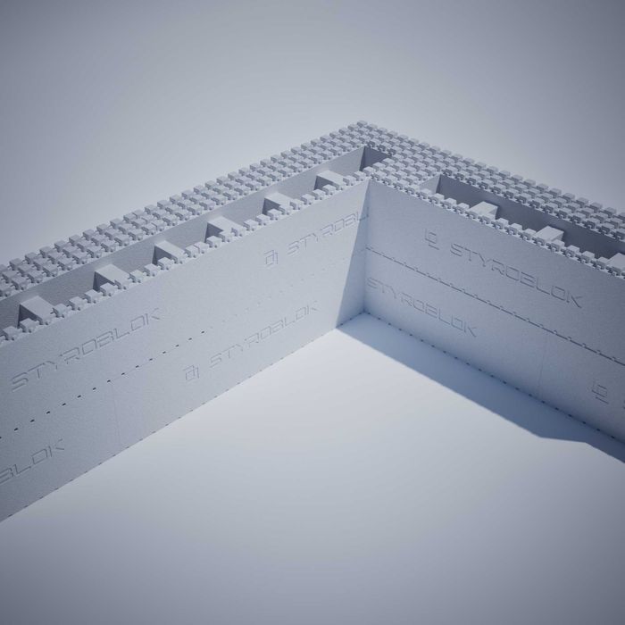 Zbuduj sam dom 7x10m.Szybko tanio.Komplet bloczków Styroblok 0,15W/m²K