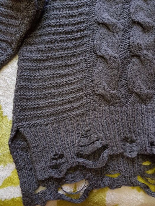 Sweter wiazany damski