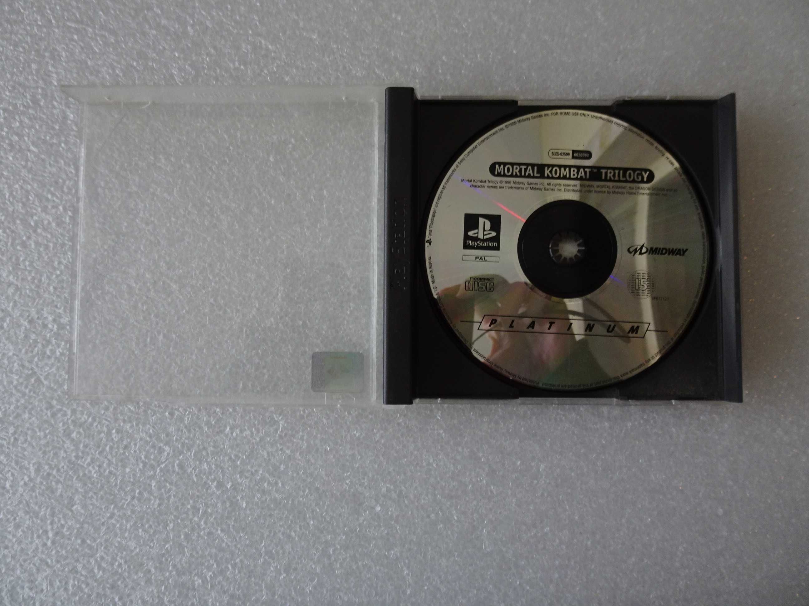 Jogo Playstation 1 - Mortal Kombat Trilogy