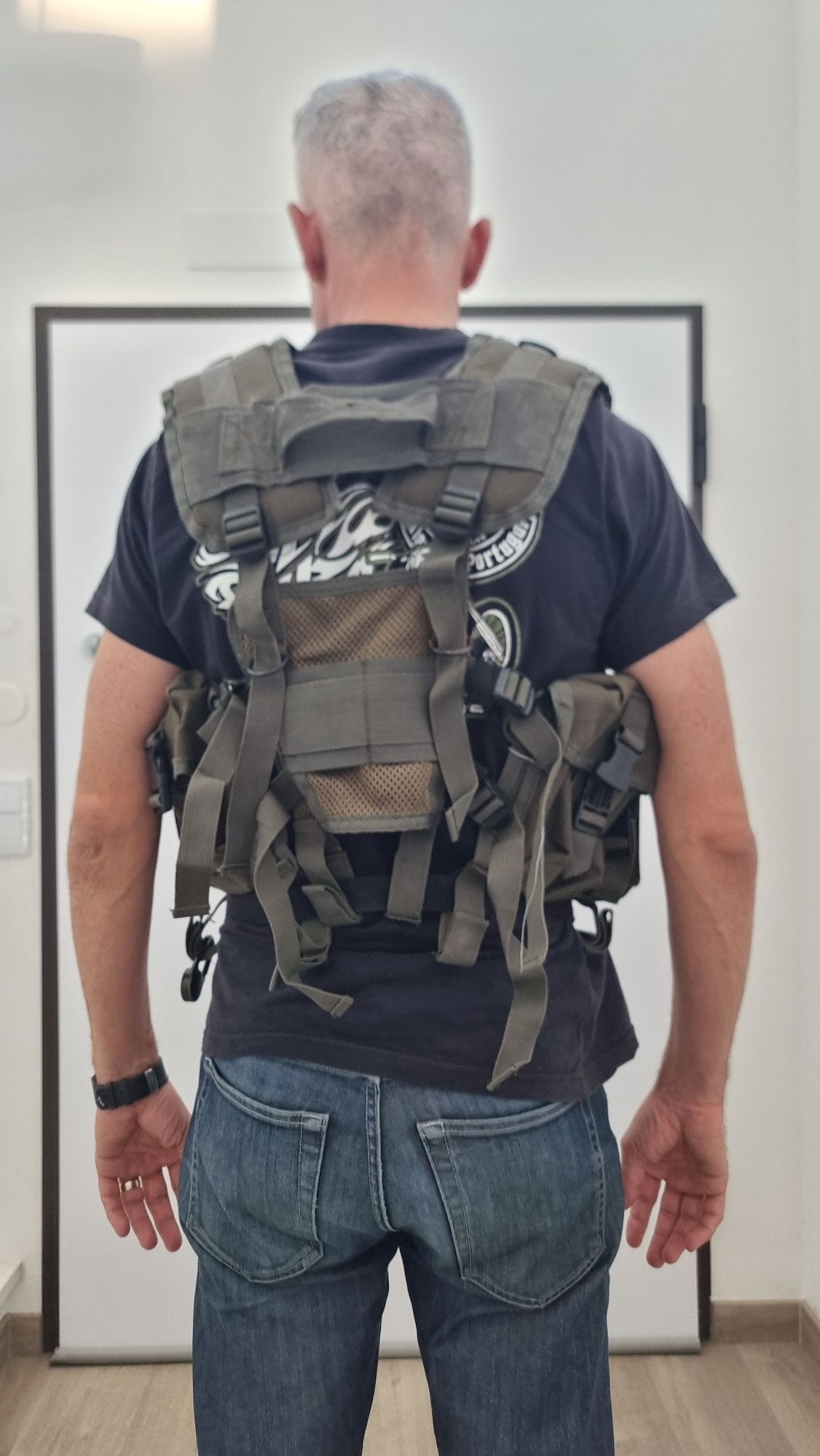 Colete táctico UTG leve, para airsoft