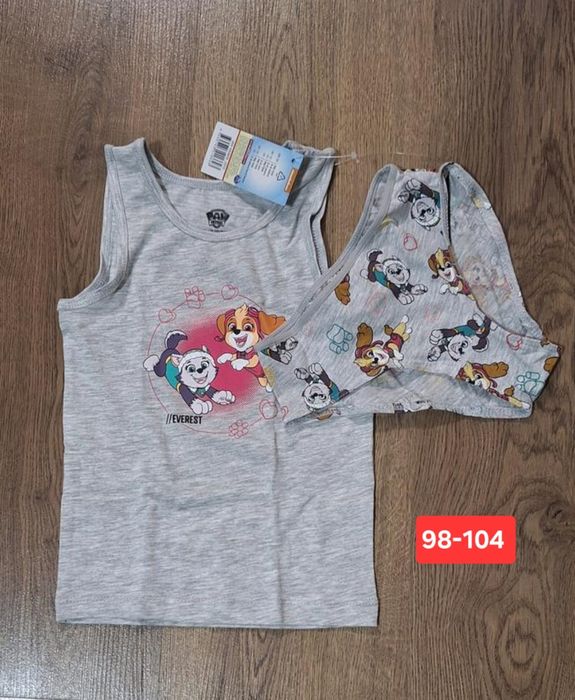 Набор білизни, майка та труси для дівчинки